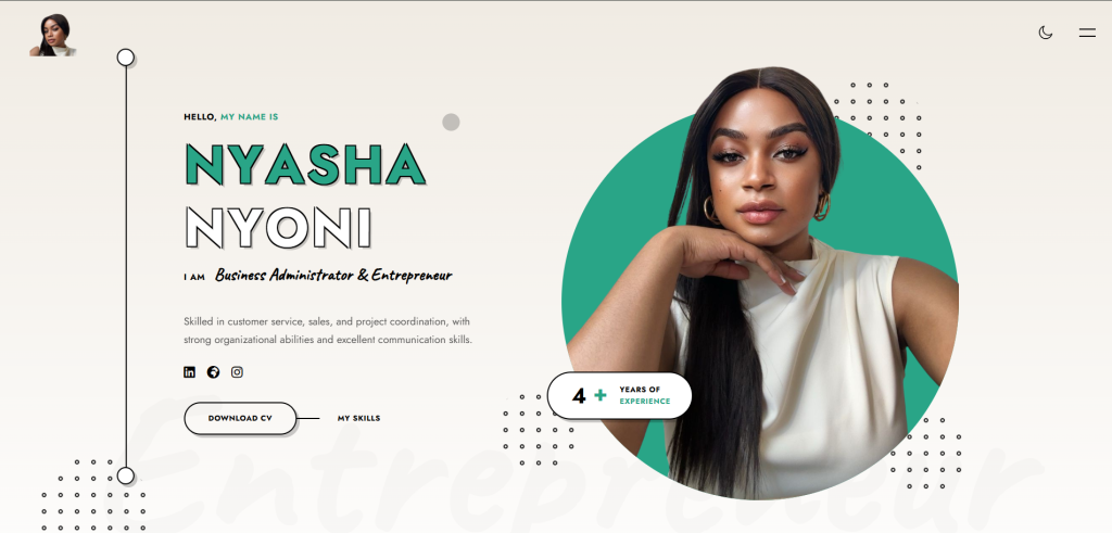 Nyasha Nyoni – Portfolio