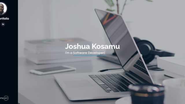 Joshua Kosamu – Portfolio